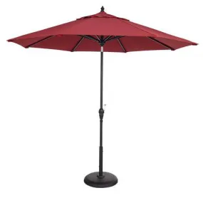 9' Deluxe Umbrella - Red
