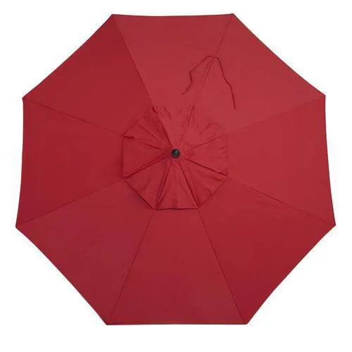 9' Deluxe Umbrella - Red