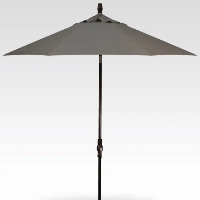 9ft Auto Tilt Umbrella - Cast Slate