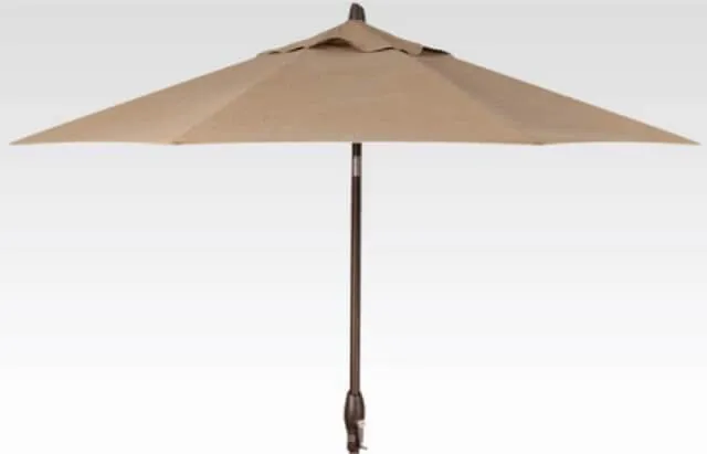 9ft Auto Tilt Umbrella - Cast Slate