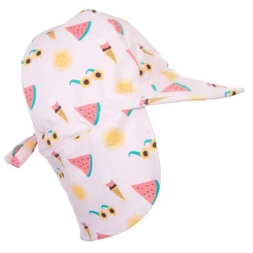 Acorn Swim Flap Cap - Beach Days