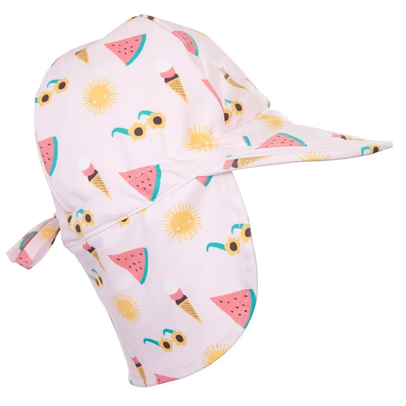 Acorn Swim Flap Cap - Beach Days