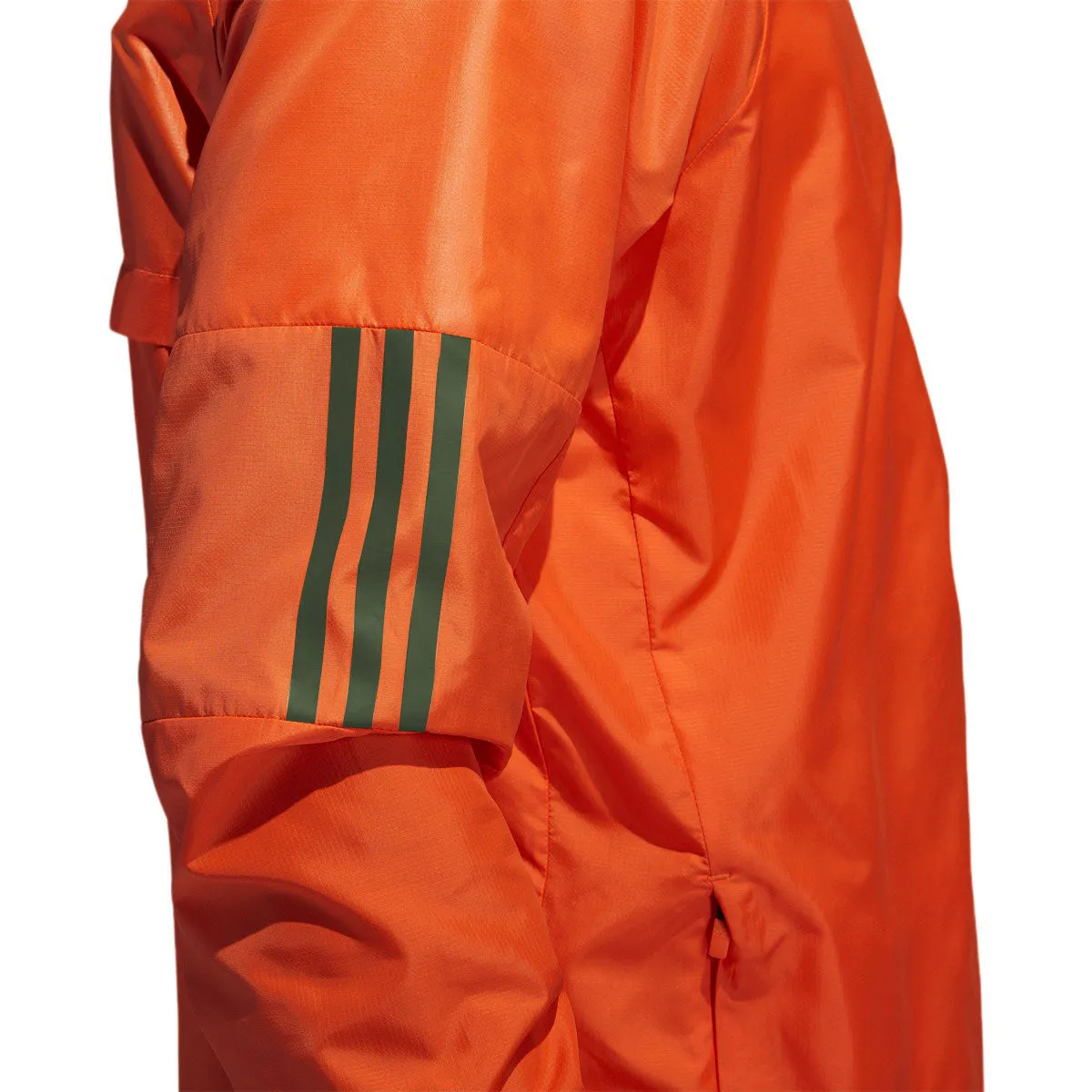 Adidas Men's Wind Full-Zip Jacket Orange