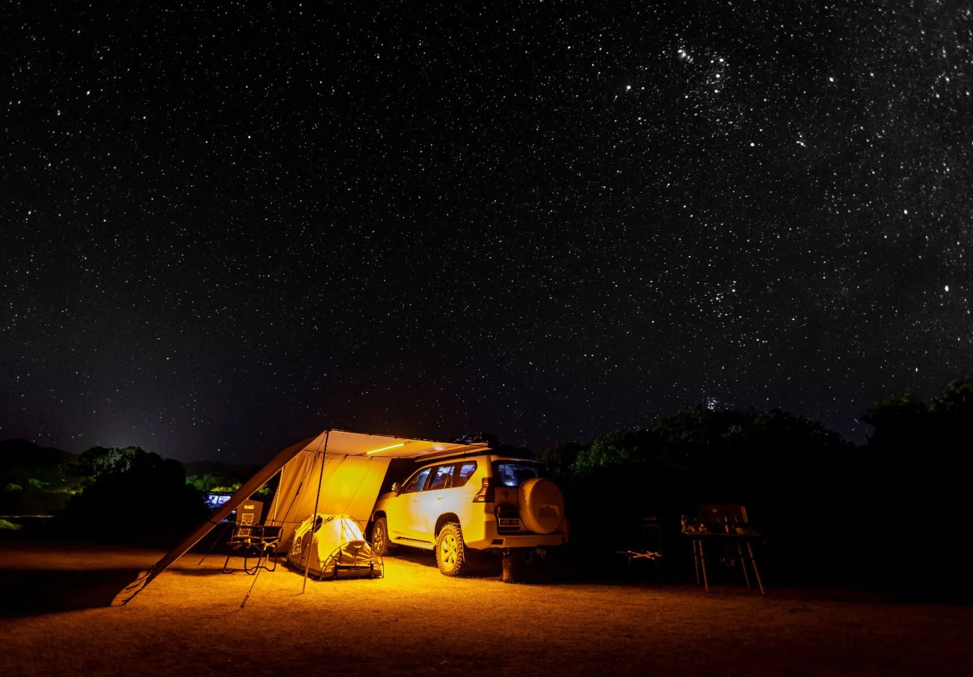ARB Soft Case Awning with LED Lights
