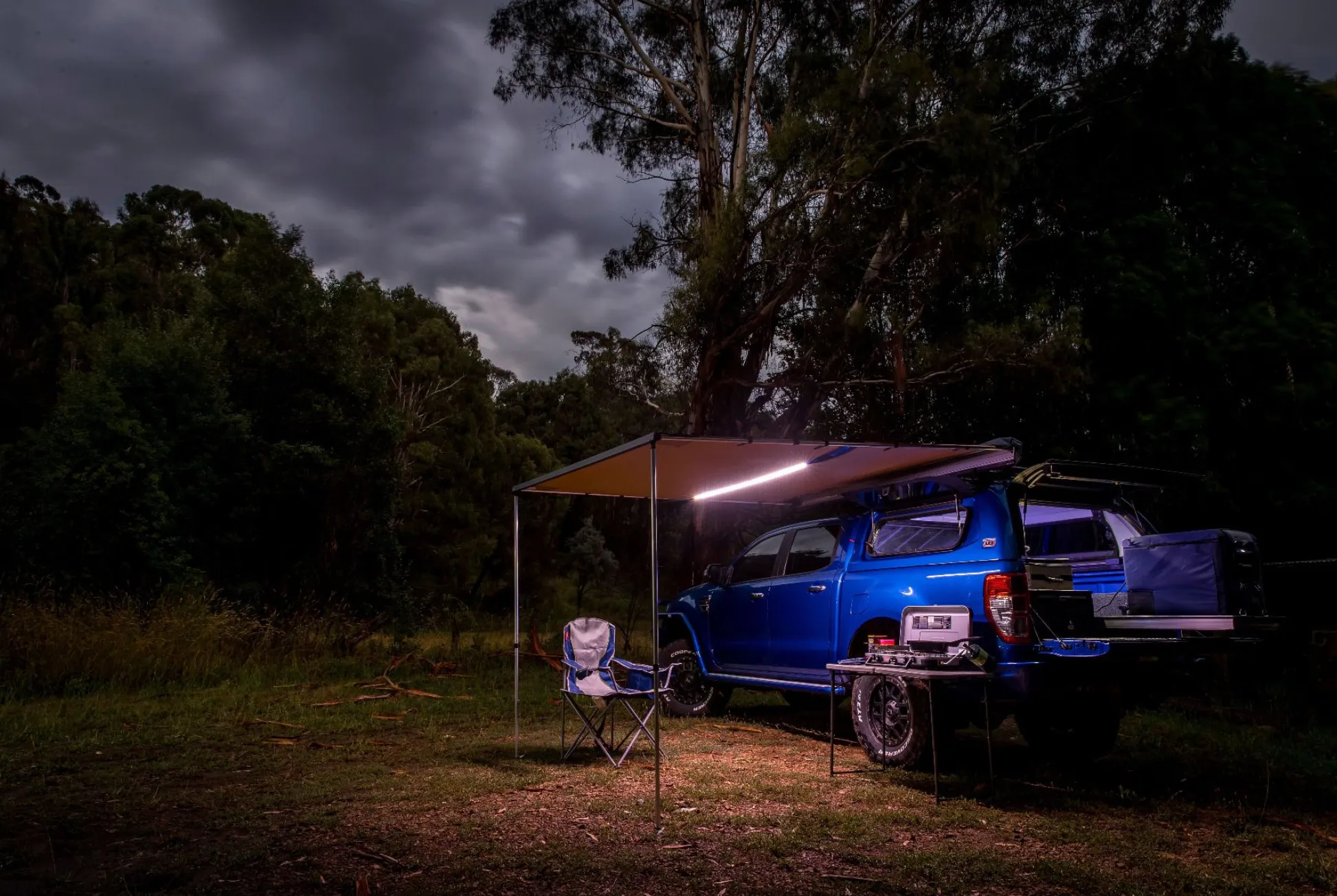 ARB Soft Case Awning with LED Lights