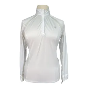 Ariat 'Sunstopper Pro 2.0' Show Shirt in White - Women's XL