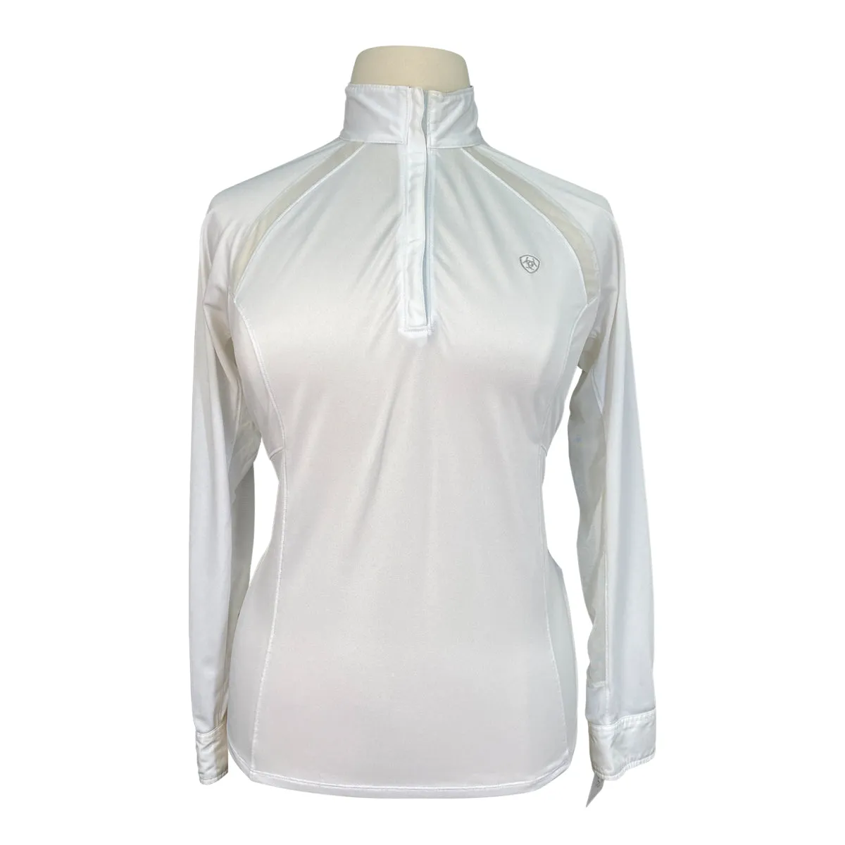 Ariat 'Sunstopper Pro 2.0' Show Shirt in White - Women's XL