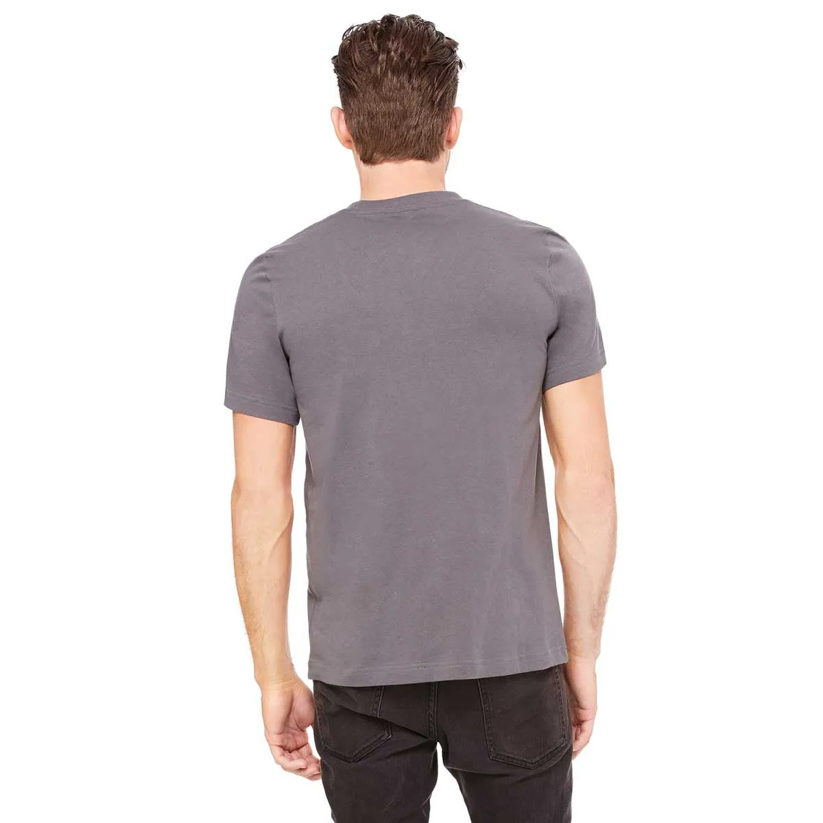 Bella   Canvas Unisex Asphalt Heavyweight 5.5 oz. Crew T-Shirt