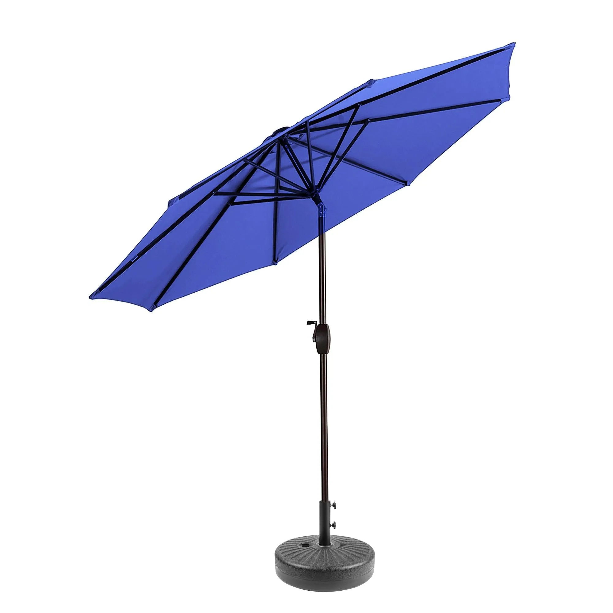 Cabana 9 Ft Patio Umbrella with Black Round Base Included