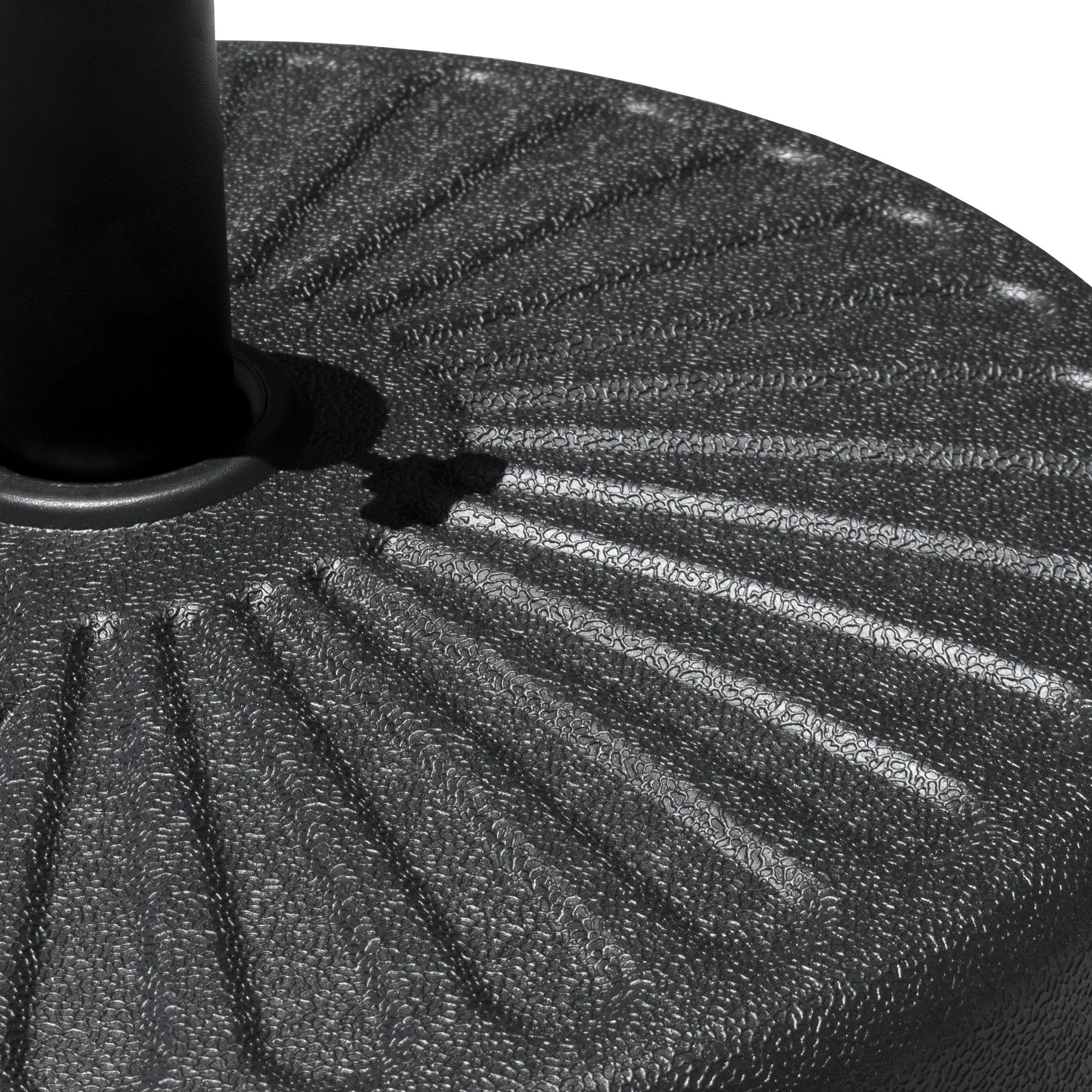 Cabana 9 Ft Patio Umbrella with Black Round Base Included