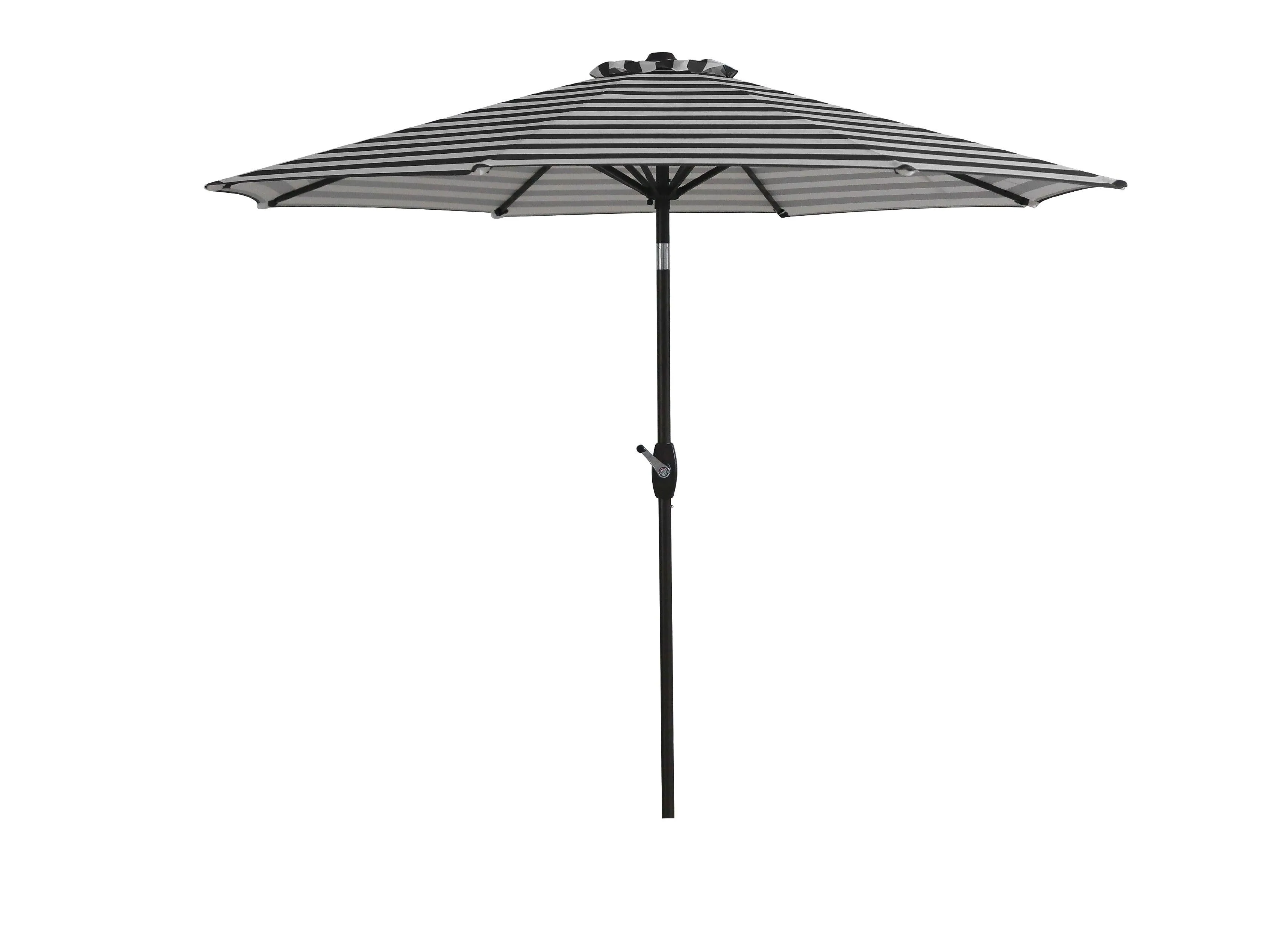 Cabana 9 Ft Patio Umbrella with Black Round Base Included