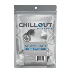 Chillout Systems No Drip 1/4" Shirt Adapters