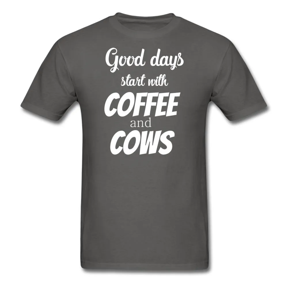 Coffee and cows Unisex T-shirt