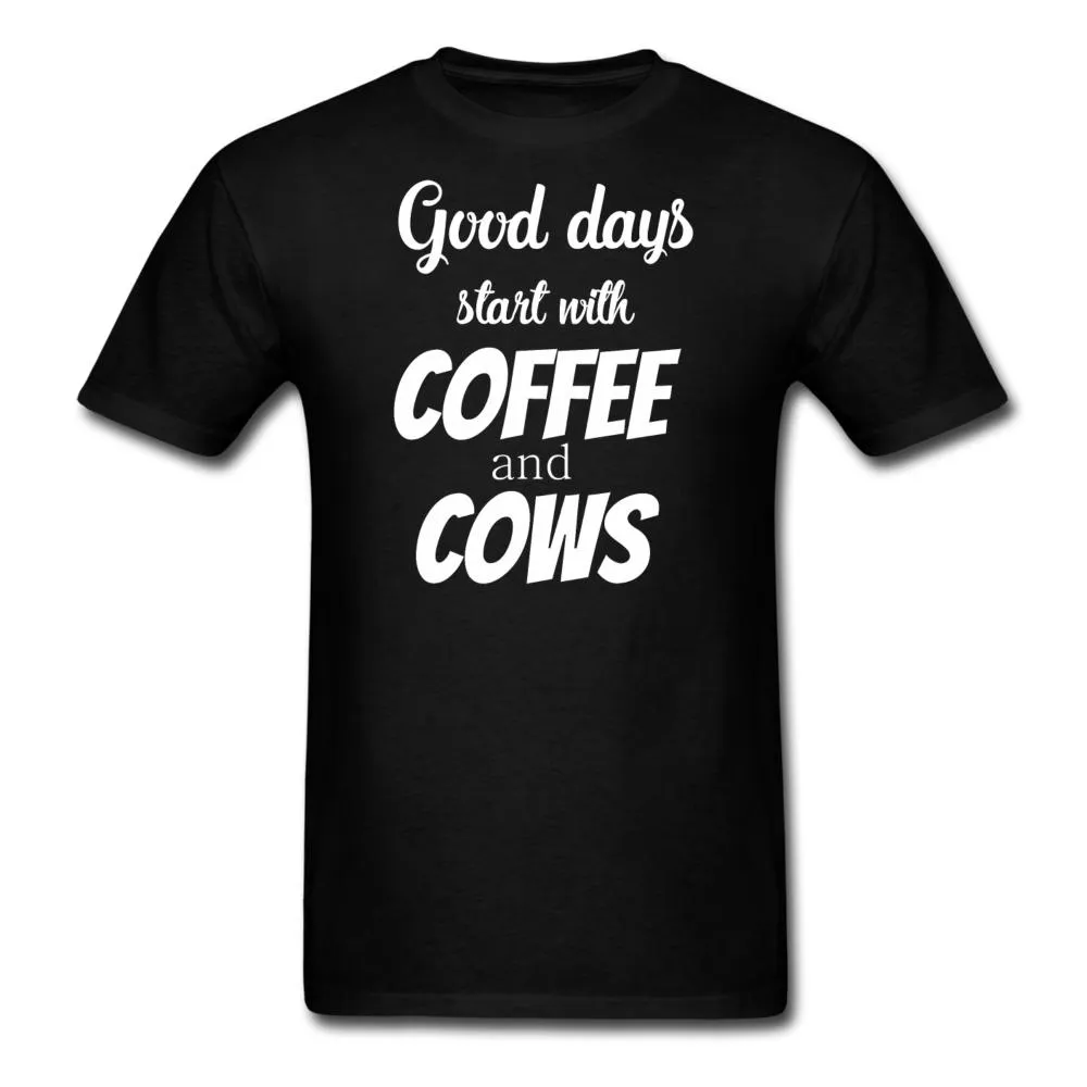 Coffee and cows Unisex T-shirt