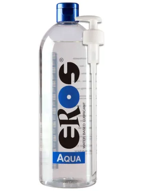 EROS Aqua Water Based Lubricant with Pump 1000ml