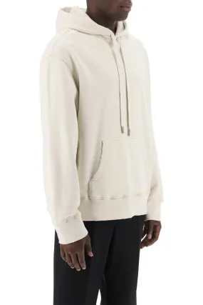 faded-effect hoodie