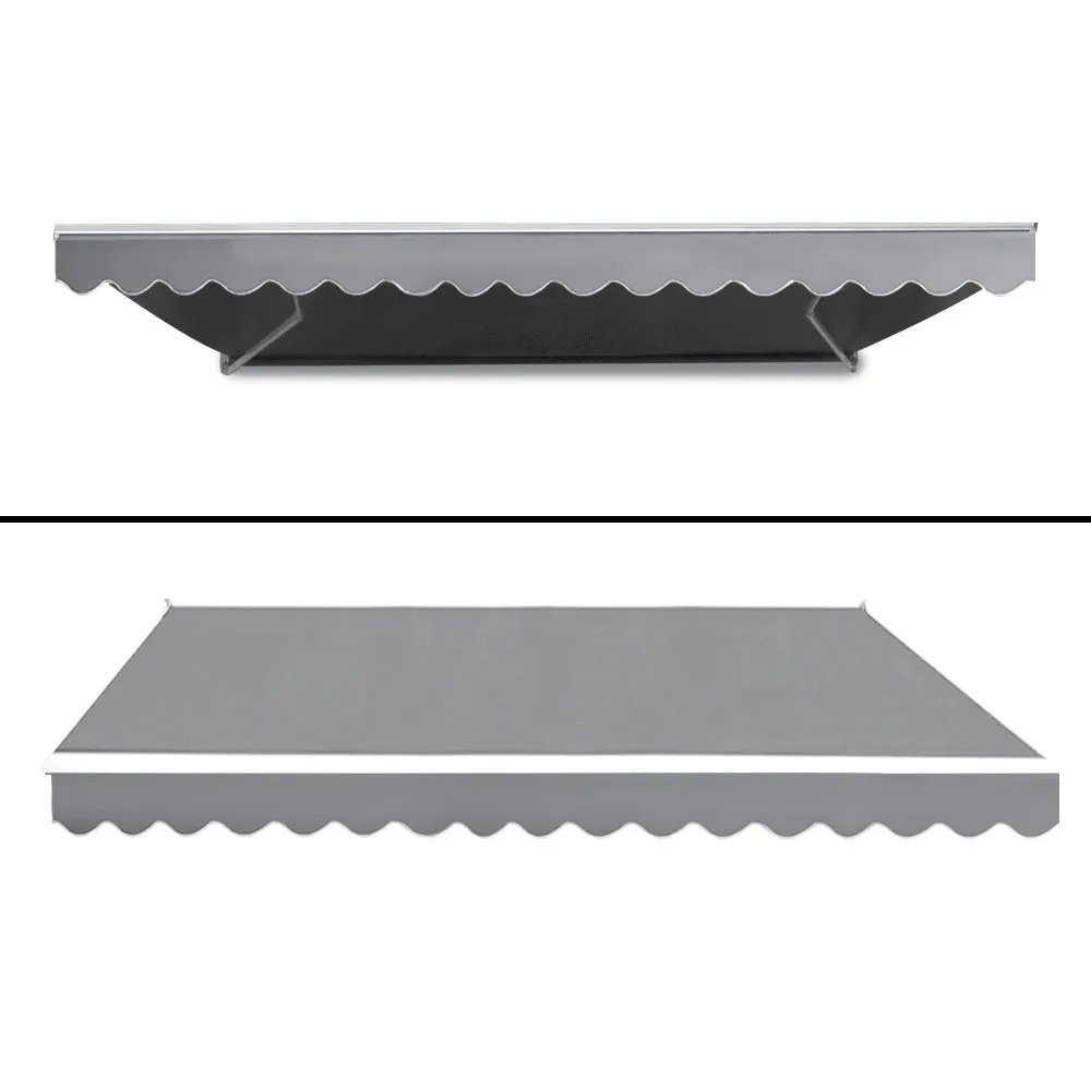Folding Arm Awning Motorised Outdoor Pearl Retractable 4x2.5M
