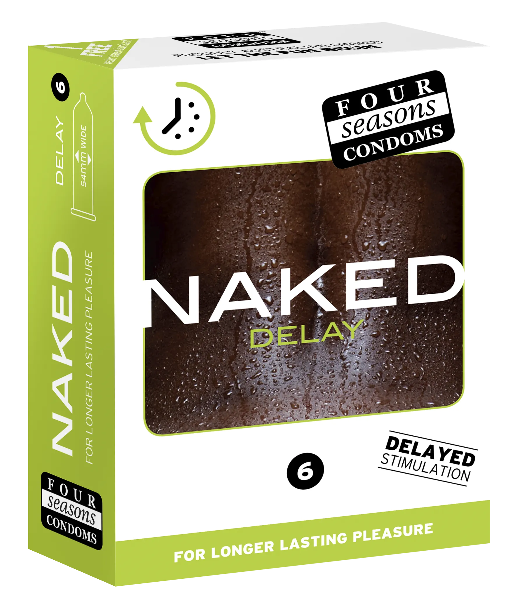 Four Seasons Naked Delay 6pk