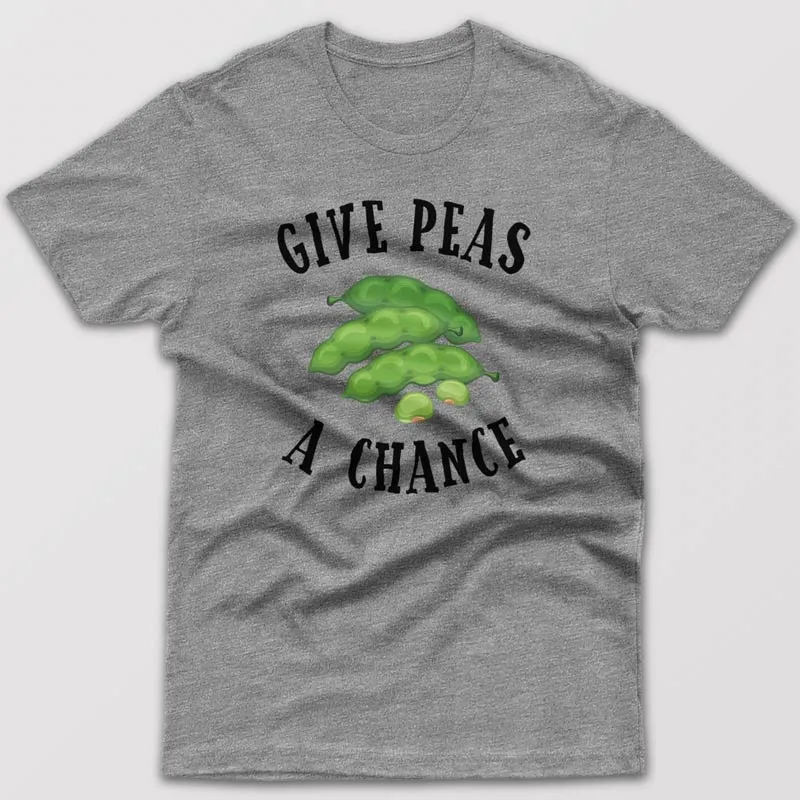 Give peas a chance - T-shirt