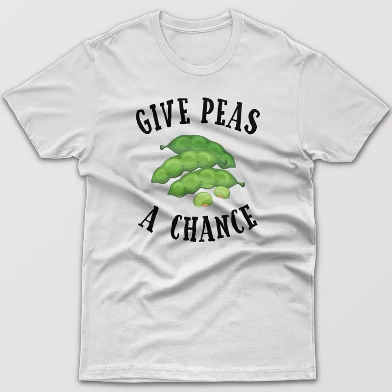 Give peas a chance - T-shirt