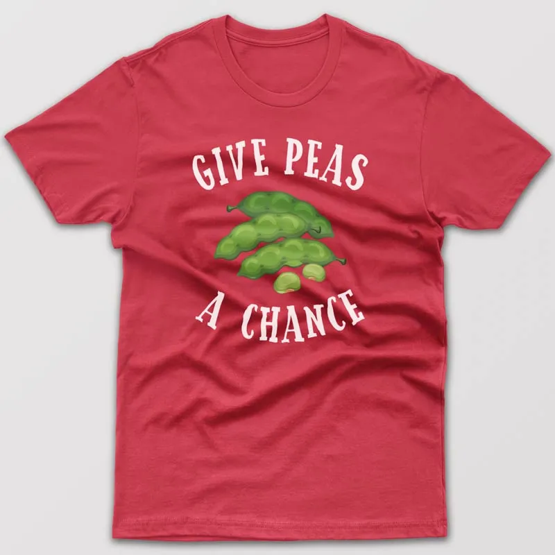 Give peas a chance - T-shirt