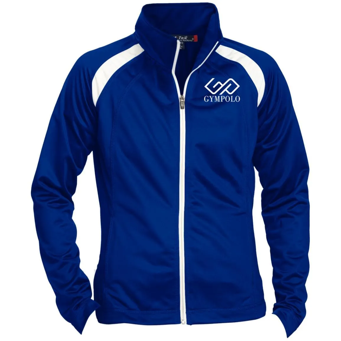 GYMPOLO-(PNG) LST90 Ladies' Raglan Sleeve Warmup Jacket