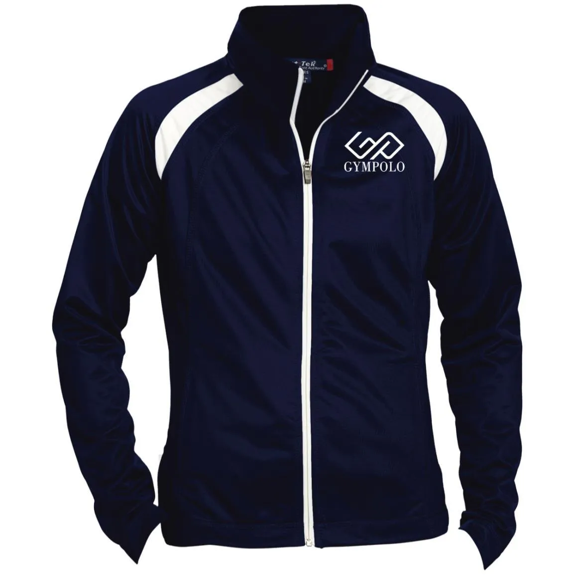 GYMPOLO-(PNG) LST90 Ladies' Raglan Sleeve Warmup Jacket