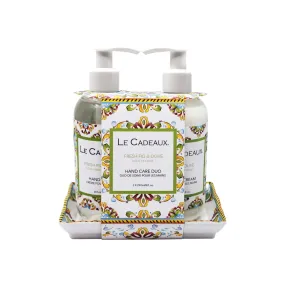 Hand Cream and Soap Gift Set Fig and Olive