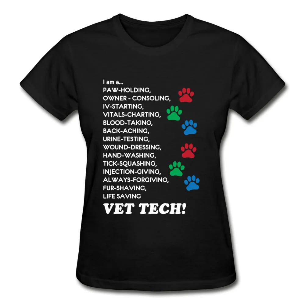 I am a... Vet tech Gildan Ultra Cotton Ladies T-Shirt