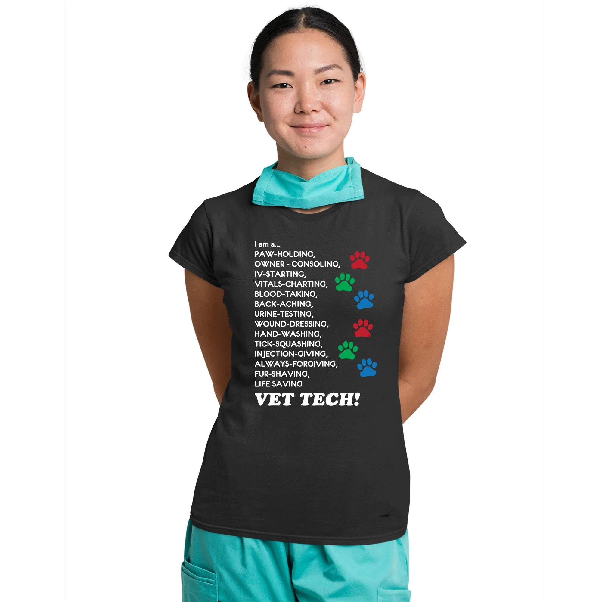 I am a... Vet tech Gildan Ultra Cotton Ladies T-Shirt