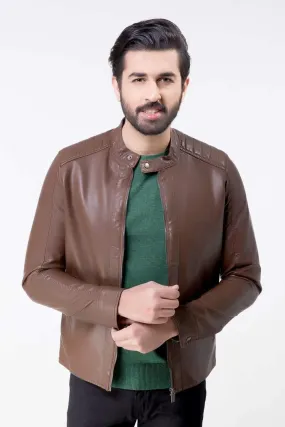 JACKET FULL SLEEVE COFFEE
