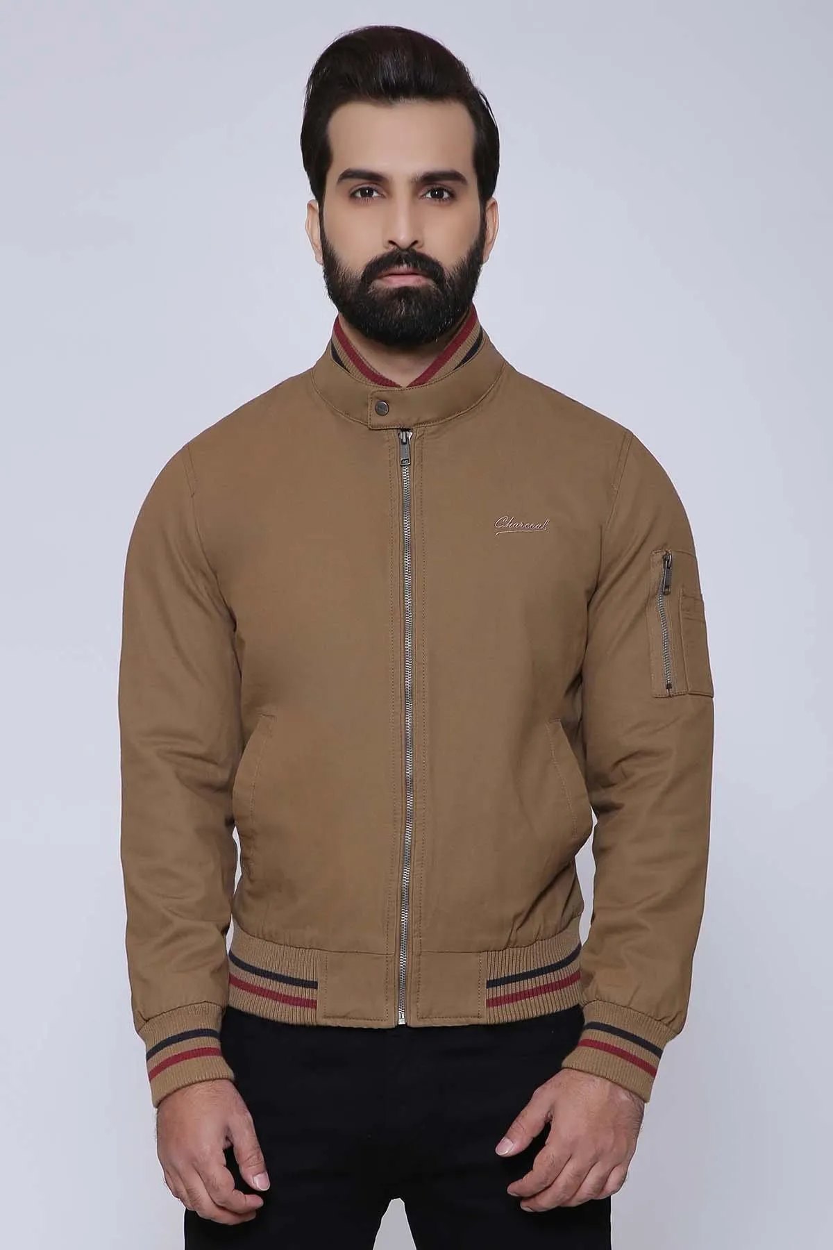 JACKET FULL SLEEVE KHAKI
