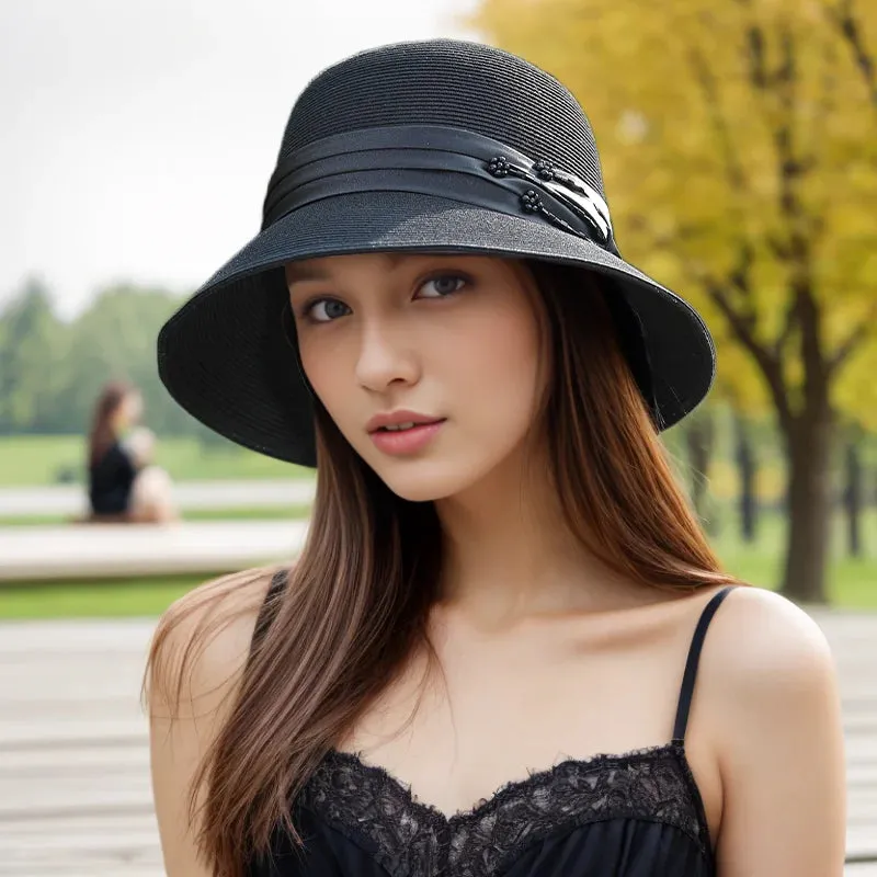 Japanese Brimmed 2024 New Versatile Cool Sun Hat