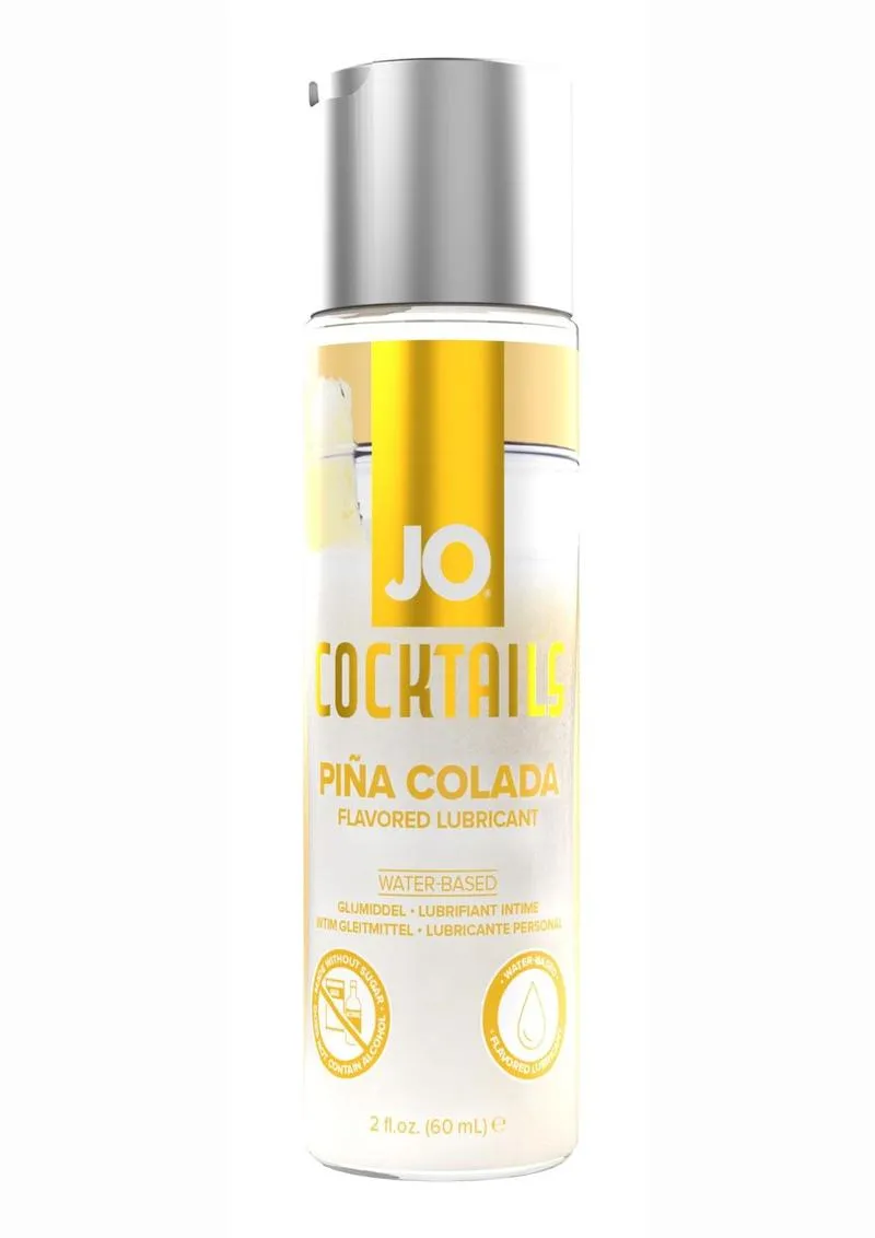 JO Cocktails Water Based Flavored Lubricant - Pina Colada