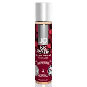 JO H2O Flavoured Lubricant 30ml - Raspberry Sorbet