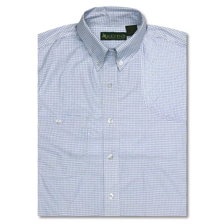 Kevin's Performance Shooting Tattersal Shirt - Left Patch