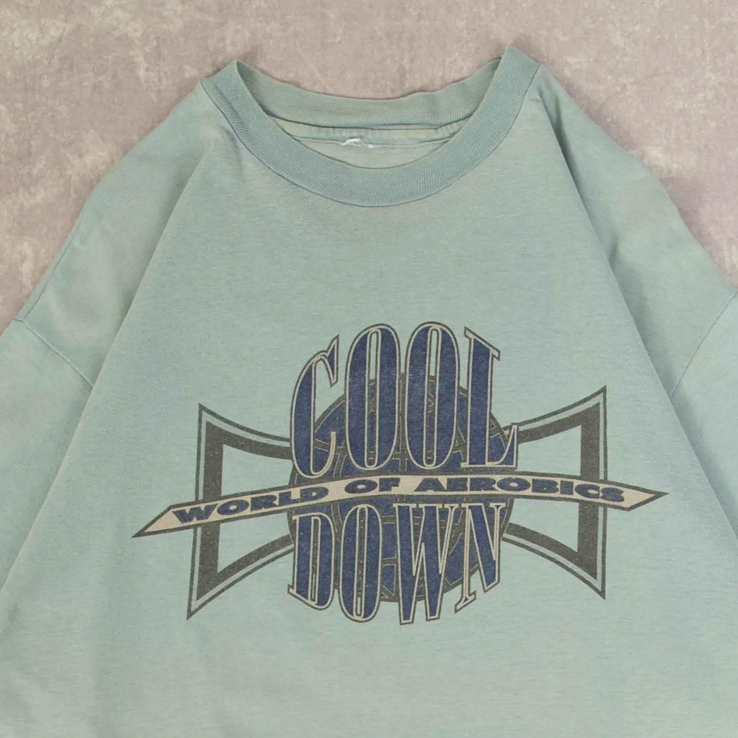 MEN'S VINTAGE 1990S COOL DOWN SINGLE STITCH T-SHIRT - LARGE