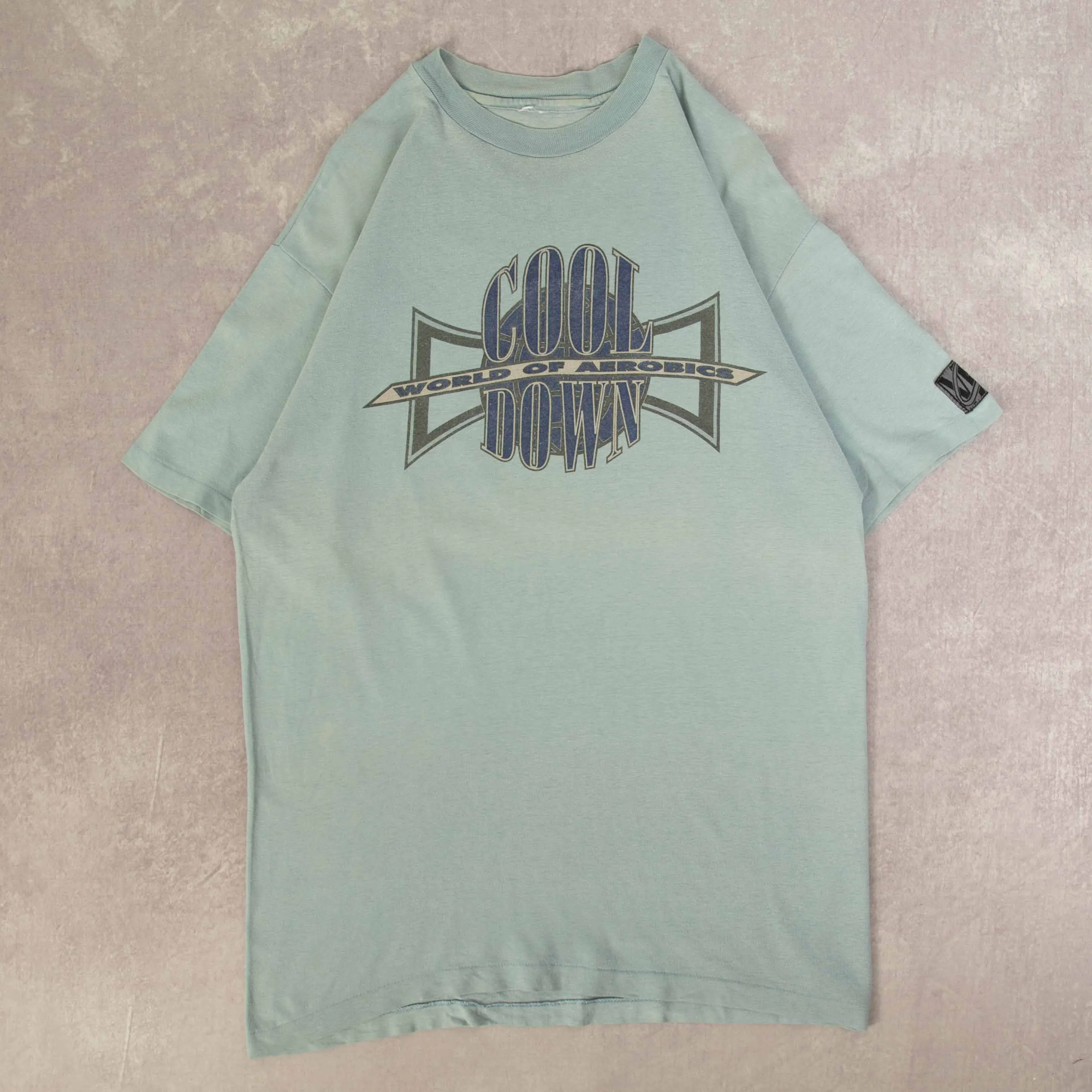 MEN'S VINTAGE 1990S COOL DOWN SINGLE STITCH T-SHIRT - LARGE