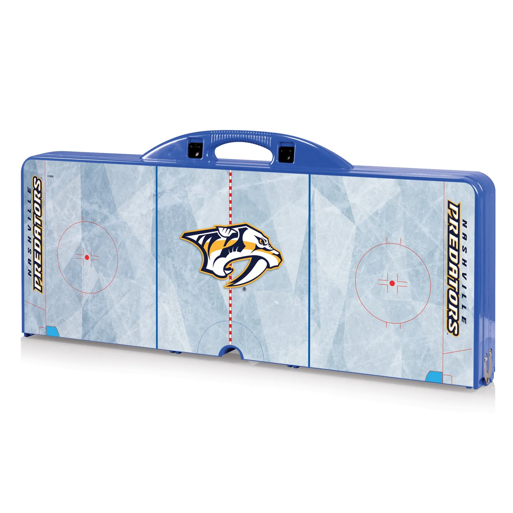 Nashville Predators - Picnic Table Portable Folding Table with Seats