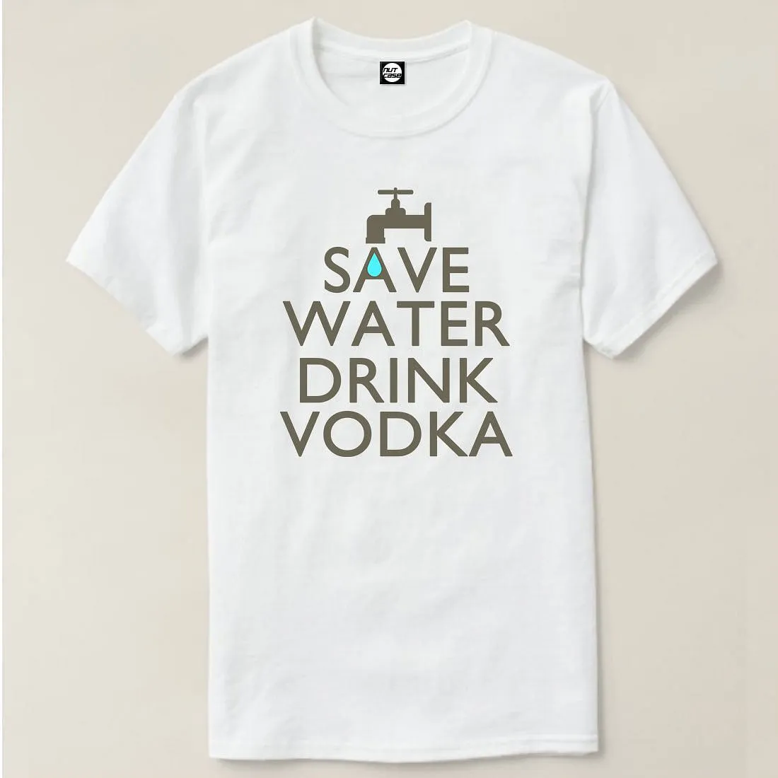 Nutcase Designer Round Neck Men's T-Shirt Wrinkle-Free Poly Cotton Tees - All You Need Love