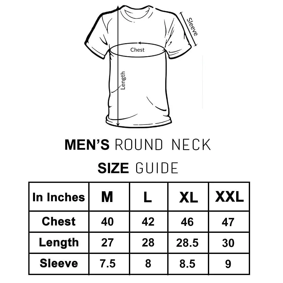 Nutcase Designer Round Neck Men's T-Shirt Wrinkle-Free Poly Cotton Tees - RABIT Face