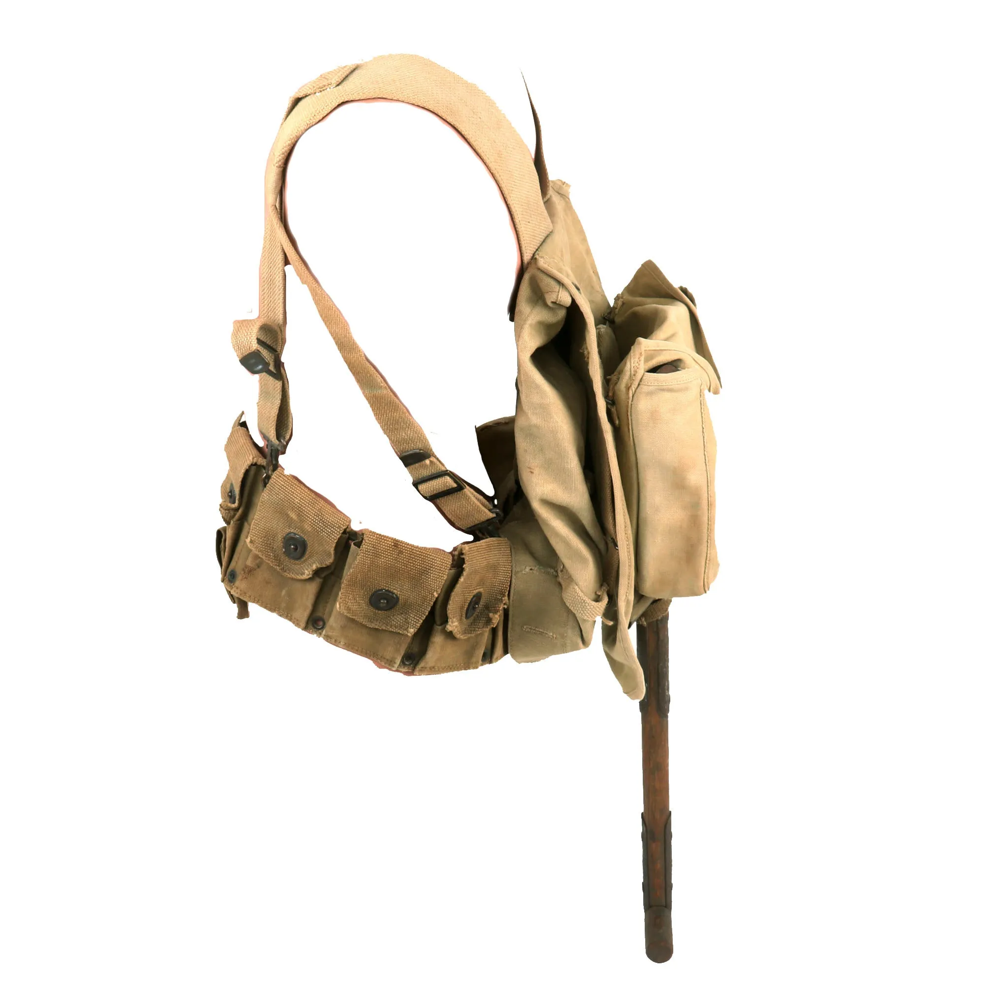 Original U.S. WWI Field Gear Lot - 6 Items