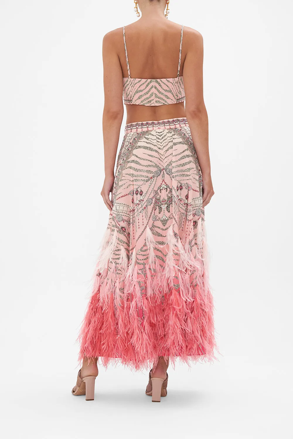 PANELLED FLARED LONG SKIRT STARSHIP SISTAS