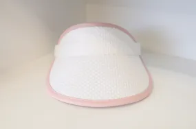 Rag & Bone - Straw Visor in White