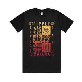 Ripple Effect / Black T-shirt