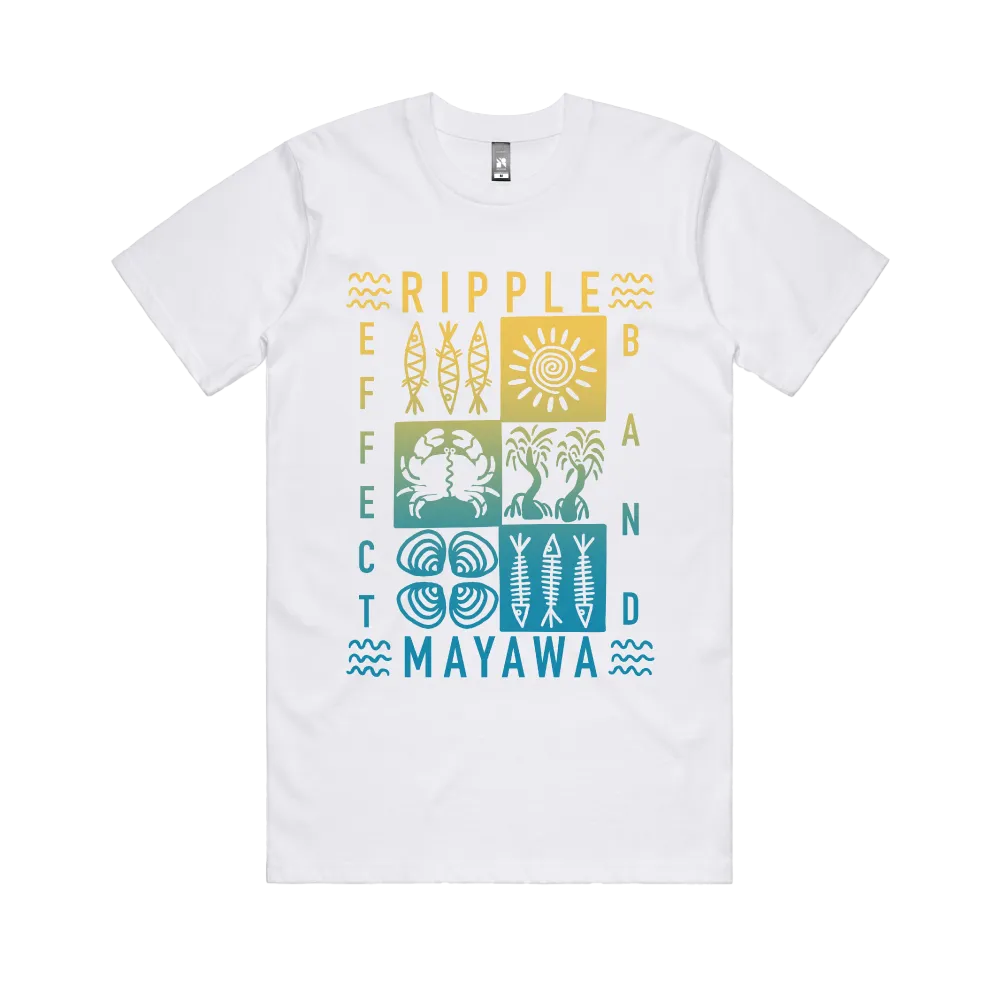 Ripple Effect / White T-shirt