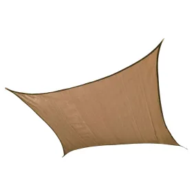 ShelterLogic | Shade Sail Square - Heavyweight 16 x 16 ft. Sand (Attachment point/pole not included)