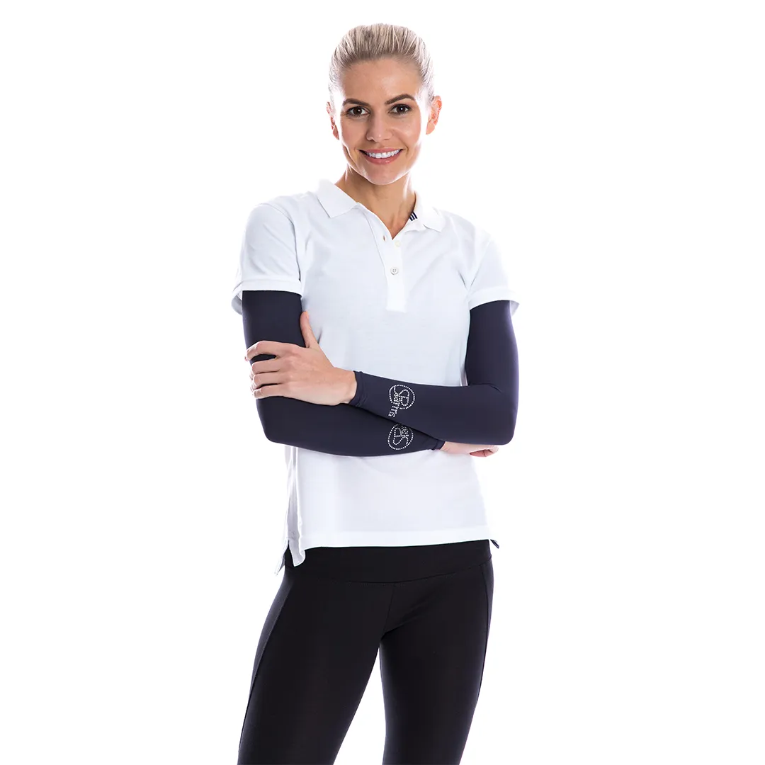 SP Arms Sun Sleeves Crystal Logo [Navy]