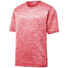 Sport-Tek Men's Deep Red Electric PosiCharge Electric Heather Tee