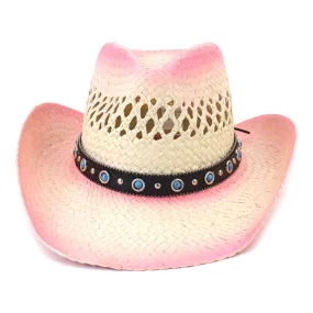 Straw Cowboy Hats Spring and Summer Outdoor Travel Travel Beach Hat